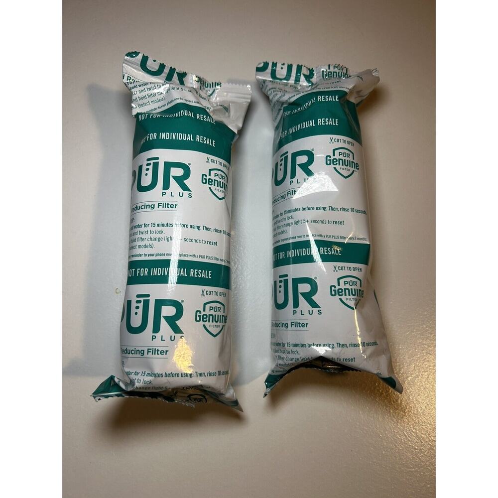 2pk NEW SEALED PUR PLUS REPLACEMENT WATER PITCHER LEAD REDUCING FILTERS